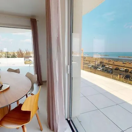 Spendide Appartement Tout Confort, Residence Archipel T4 En Bord De Plage, Avec Grande Terrasse Amenagee,Spa Et Parking Prive Valras-Plage Exterior photo