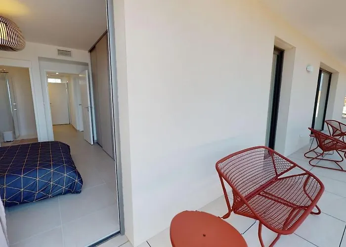 Spendide Appartement Tout Confort, Residence Archipel T4 En Bord De Plage, Avec Grande Terrasse Amenagee,Spa Et Parking Prive